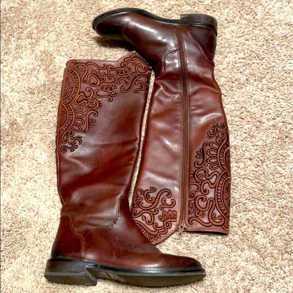 Knee high boots
